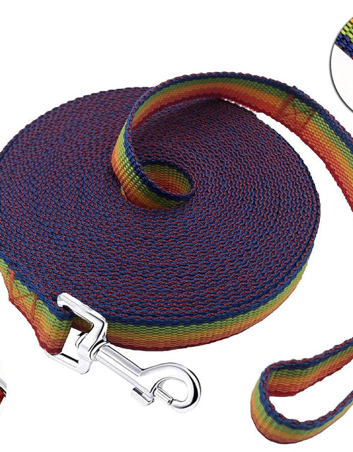 Load image into Gallery viewer, 15Ft 20Ft 30Ft 40Ft 50Ft Long Dog/Puppy Lead Obedience Recall Training Dog Leashes for Small Medium Dogs Camping, Training, Play, or Backyard
