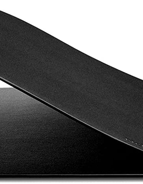 Load image into Gallery viewer, Leather Desk Blotter Pad 34 X 17 Inches, Flat, Non-Slip, Waterproof, Black
