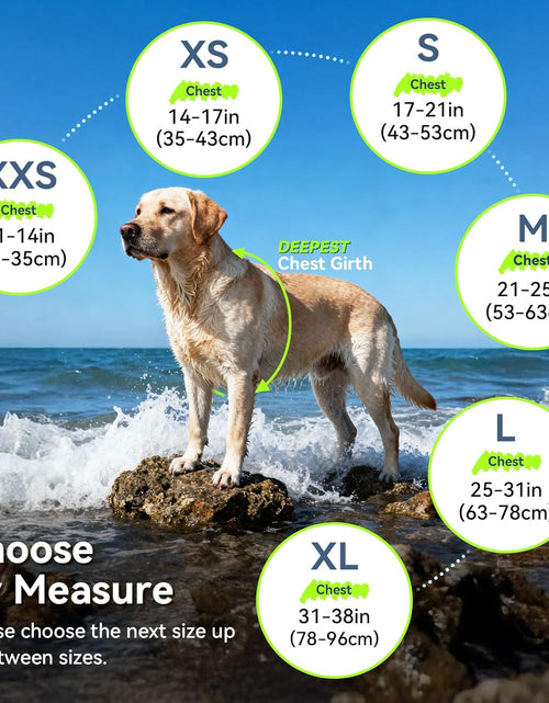 Load image into Gallery viewer, Ripstop Dog Life Vest, Reflective &amp; Adjustable Life Jacket for Dogs with Rescue Handle for Swimming &amp; Boating
